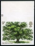 Stamp of Great Britain » Queen Elizabeth II 1973 British trees 9p mint nh imperforate imprimatur
