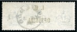 Stamp of Great Britain » Officials Inland Revenue: 1892 £1 Green AC "I.R. Official" neatly cancelled by a crisp Dundee M.O.O. cds