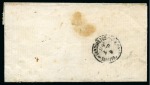 Stamp of Egypt » Egyptian Post Offices Abroad » Consular Offices » Volo (Greece) 1871 (5.9) Folded stampless cover from Volo to Salonica, manuscript ‘Franca P.1’ endorsement at upper left in lieu of Egyptian 1 piastre
