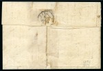 Stamp of Egypt » Egyptian Post Offices Abroad » Consular Offices » Volo (Greece) 1872 (15.2) Folded cover from Volo to Sira, franked 3rd Issue 1 piastre, tied by V. R. POSTE EGIZIANE / VOLO / 15 FEB 1872 cds
