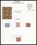 Stamp of Egypt » Egyptian Post Offices Abroad » Territorial Offices » Massawa (Sudan) 1879-1882 Fourth Issue, 1884 Provisionals & Postage Dues: A fine array adhesives all showing different types of MASSAWA cancels