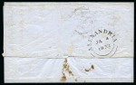 Stamp of Egypt » British Post Offices » Alexandria 1851 (24.12) Incoming letter from London to Alexandria