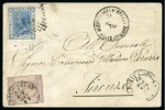 Stamp of Egypt » Italian Post Offices » Mixed Frankings 1870 (30.12) Small neat envelope bearing Egypt 2nd Issue 10pa in combination with Italian 1867 20c