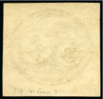 Stamp of Brazil » 1843 Bull's Eyes 1843, 30r black, early impression, a magnificent unused example
