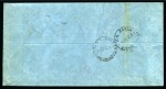 Stamp of Great Britain » King George V » 1913-19 Seahorse Issues 1936 Envelope sent by airmail to Argentina with 1934 Re-Engraved 10s, four examples