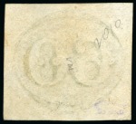 Stamp of Brazil » 1843 Bull's Eyes 1843, 60r black, intermediate impression, unused without