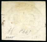 Stamp of Brazil » 1843 Bull's Eyes 1843, 60r black, intermediate impression, "SOROCABA" hs in red