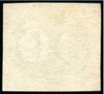 Stamp of Brazil » 1843 Bull's Eyes 1843, 90r black, early impression, a pleasant unused