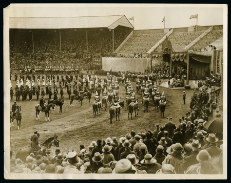 Stamp of Olympics » 1948 London WEMBLEY: Group of 13 PRESS PHOTOS of / at Wembley Stadium from an Argentinean press company,