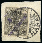 Stamp of Large Lots and Collections Ethiopia: 1894-1928, assembly comprising few hundreds mint and used, including the early overprinted issues
