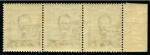 Stamp of Russia » Soviet Union 1927 8k on 7k Popov mint nh with inverted “8” variety in a marginal strip of three