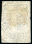 Stamp of Russia » Russia Imperial 1857-58 First Issues Arms 10k brown & blue (St. 1) 1857 10k Brown & Blue with fine to large margins, cancelled by Vosiyanin cds