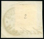 Stamp of South Africa » Mafeking Mafeking Siege 1900 1/- on 4d. sage-green neatly tied to small piece by