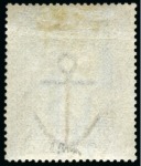 Stamp of Great Britain » 1855-1900 Surface Printed » 1867-83 High Values 1867-83 Wmk Anchor £1 brown-lilac on blued paper, unused