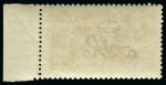 Stamp of Great Britain » King George V » 1913-19 Seahorse Issues 1915 De La Rue 2/6d. Blackish-brown marginal example from the right of the sheet, 