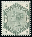 Stamp of Great Britain » 1855-1900 Surface Printed » 1883-84 Lilac & Green Issue 1883-84 Lilac & Green issue 1/2d to 1s set of 10, fresh unmounted mint