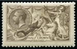 Stamp of Great Britain » King George V » 1913-19 Seahorse Issues 1915 De La Rue 2/6d. Sepia-brown; fine unmounted mint