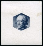 Stamp of Russia » The "Nikolai" Collection of Romanov Essays and Proofs 1913 Romanov Tercentenary 35k central vignette only die proofs in blue-green and dark blue