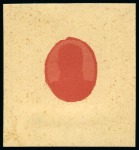 Stamp of Russia » The "Nikolai" Collection of Romanov Essays and Proofs 1913 Romanov Tercentenary 3k vignette only, die B, die proof in carmine on buff card