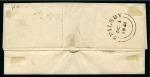 Stamp of Great Britain » 1840 1d Black and 1d Red plates 1a to 11 1841 1d Red pl.10 HJ on cover placed contrary to regulations at top left cancelled at the Spilsby office with further strike of the MC adjacent