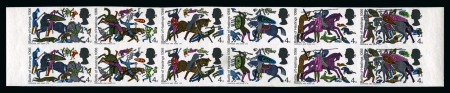 Stamp of Great Britain » Queen Elizabeth II 1966 4d. Battle of Hastings mint n.h. block of twelve variety imperforate