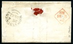 Stamp of Great Britain » 1841 1d Red 1841 1d Red PC, fine to good margins, tied to 1842 (Dec 4) lettersheet from Mountnugent to Dublin (Ireland) by crisp Maltese Cross