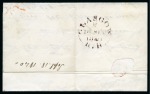 Stamp of Great Britain » 1840 1d Black and 1d Red plates 1a to 11 1840 1d Black pl.1b GD tied to 1840 (Sep 18) entire from Glasgow to Rothesay (Isle of Bute) by crisp red Maltese Cross