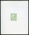Stamp of Great Britain » King Edward VII 1903 1d "Canada Head" essay (die 2) in pale green on