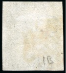 Stamp of Great Britain » 1840 1d Black and 1d Red plates 1a to 11 1840 1d. black, pl. 1b, IJ, variety Watermark Inverted,