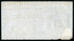 Stamp of Mauritius » Later Issues REVENUES: 1875 Mauritius Commercial Bank exchange note with 4d Bill Stamp
