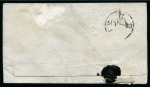 Stamp of Great Britain » 1840 1d Black and 1d Red plates 1a to 11 1840 1d Black pl.1b LG, good to very large margins, tied to May 23rd wrapper