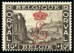 Stamp of Belgium » General issues from 1894 onwards 1929 Série Orval couronnée neuve, TB