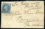 Stamp of France » Guerre de 1870-1871 Le Céleste - Pli confié avec mention manuscrite pour