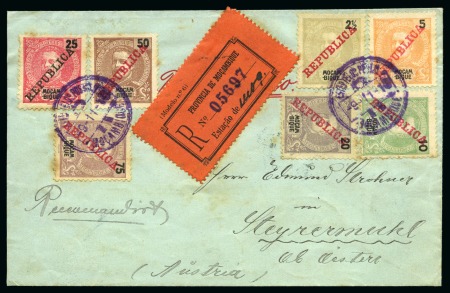 Stamp of Large Lots and Collections Portugal Colonies: 1898-1963 Lot of 18 covers Portuguese Colonies