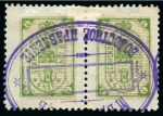 Stamp of Russia » Zemstvos Russia Zemstvo OSA - lot 1893 4k & 8k and the 1894-95 2k & 4k values