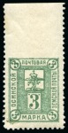 Stamp of Russia » Zemstvos Russia Zemstvo OSA - lot 1908-1910 New Design, mint and used