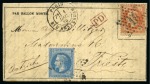 Stamp of France » Guerre de 1870-1871 AUTRICHE - Gazette des Absents n°12 pour Trieste (Triest)