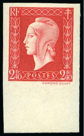 Stamp of France » Émissions à partir de 1900 1945, Y&T n°693a **, 2 francs 40 Marianne de Dulac,