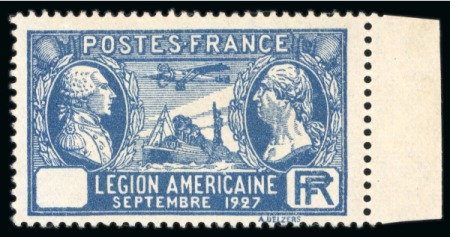 Stamp of France » Émissions à partir de 1900 1927, Y&T n°245b *, Légion Américaine, le Spirit