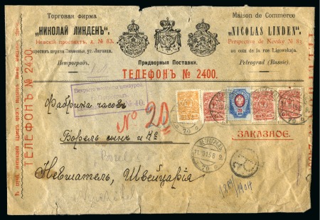 Stamp of Russia » Russia / Soviet Union Collections and Lots 1867-1950ca., Lot of 171 covers/cards with many covers from the early 1900s 