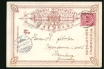 Stamp of China » Foreign Post Offices » German Post Offices 1896 Shanghai Local P.O. 1c postal stationery card in combination with German "Vorläufer" 1890-1901 10pf