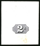 Stamp of Great Britain » King Edward VII » 1902-10 De La Rue Issues 1902 De La Rue stamp size Die Proofs of the head and