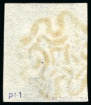 Stamp of Great Britain » 1840 2d Blue (ordered by plate number) 1840 2d Blue pl.1 IH, good margins all round neatly cancelled by an almost complete strike of the red Maltese cross