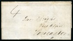 Stamp of Great Britain » Postal History » Pre-Adhesive & Stampless Manuscript "4" uniform 4d. postage marking: 1839 (Dec.