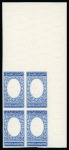 Stamp of Egypt » 1936-1952 King Farouk Definitives  1937-46 Young Farouk £E1 blue and sepia, mint nh two