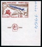 Stamp of France » Collections 1940-1969, Collection de timbres non dentelés ** majoritairement