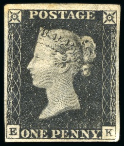 Stamp of Great Britain » Collections Sold by Private Teaty August 20211840-41, Collection written up in two Frank Godden albums with used and covers of 1840-41 1d blacks and reds to pl.11 and 1840-41 2d blues to pl.4