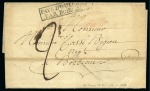 Stamp of Colonies françaises » Martinique 1828, Pli daté d'avril de Saint-Pierre pour Bordeaux,