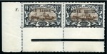 Stamp of Colonies françaises » St. Pierre et Miquelon 1942, Y&T n°242 ** en paire de coin de feuille avec