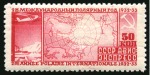 Stamp of Russia » Soviet Union 1932 International Polar Year 50 k red perf. 10 3/4 mint lh